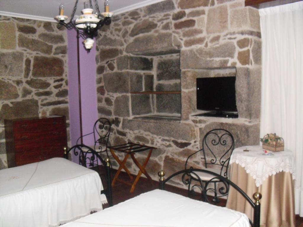 Hotel Pousada Vicente Risco 카스트로 칼델라스 객실 사진